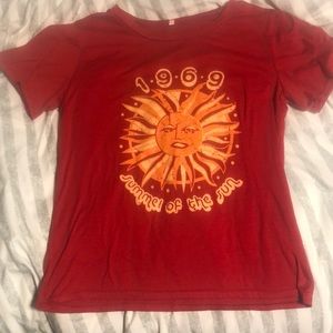 Red “1969 Summer of the Sun” Tee